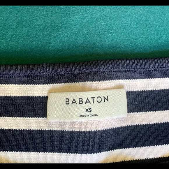 Babaton Tube Top XS (navy/white) - Picture 2 of 3